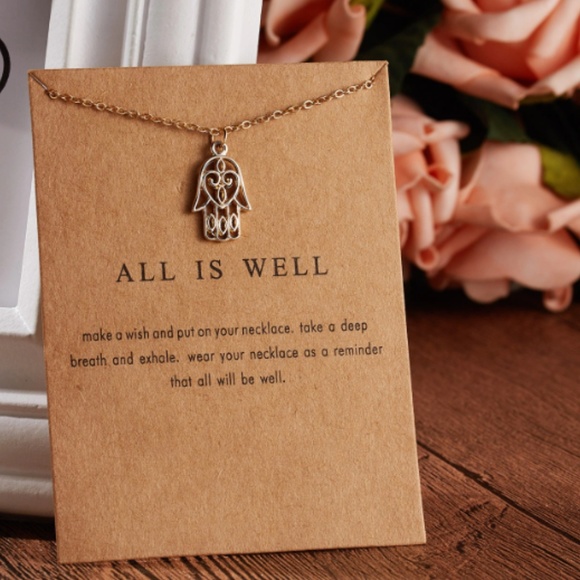 Urban Outfitters Jewelry - All Is Well Boho Gold Layering Charm Necklace